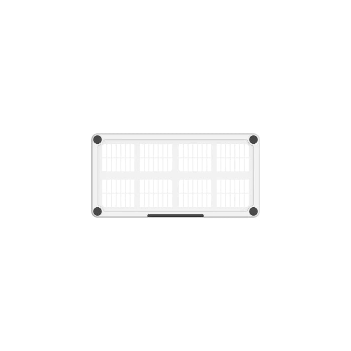 5 layer plastic rack