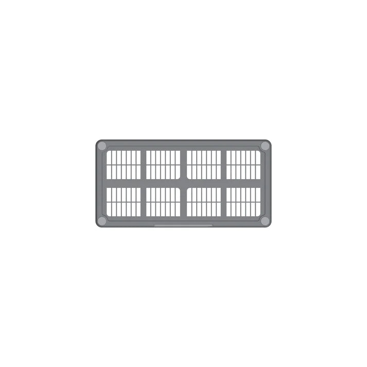 5 layer plastic rack
