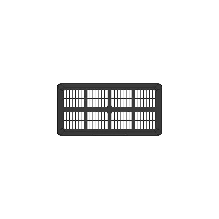 5 layer plastic rack