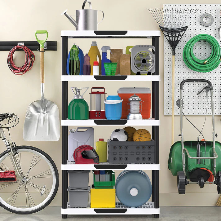5 layer plastic rack