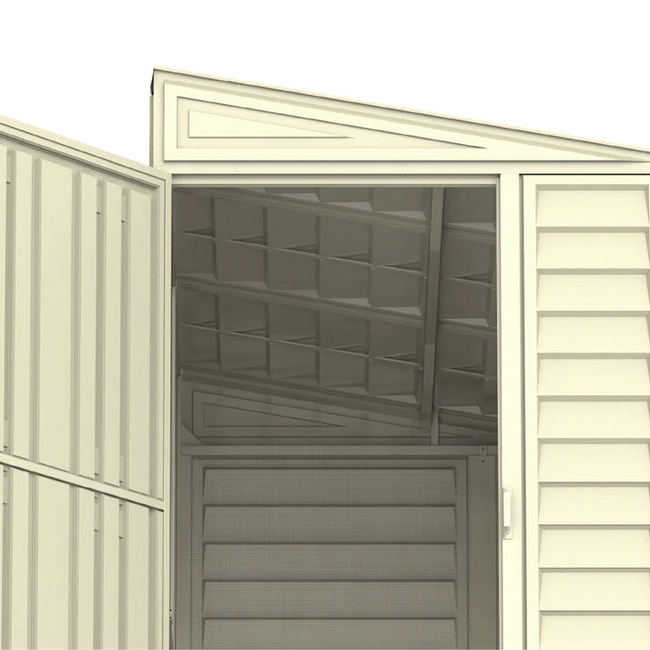 Cosmoplast Outdoor Garden Walk in Shed 4x8ft