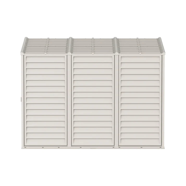 Cosmoplast Outdoor Garden Walk in Shed 4x8ft