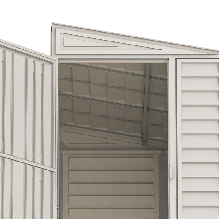 Cosmoplast Outdoor Garden Walk in Shed 4x8ft