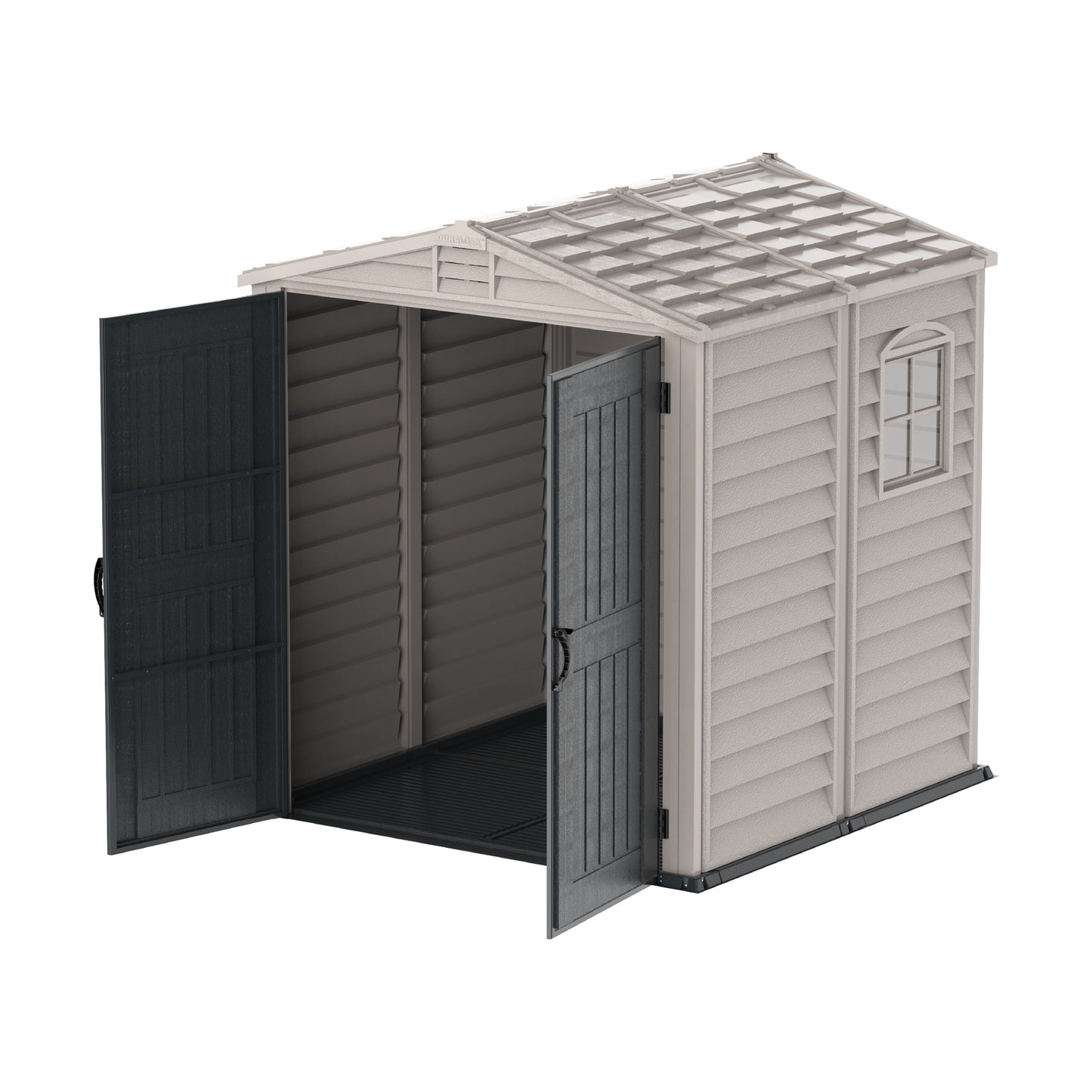 Cosmoplast 6x6ft Garden Walk in Shed