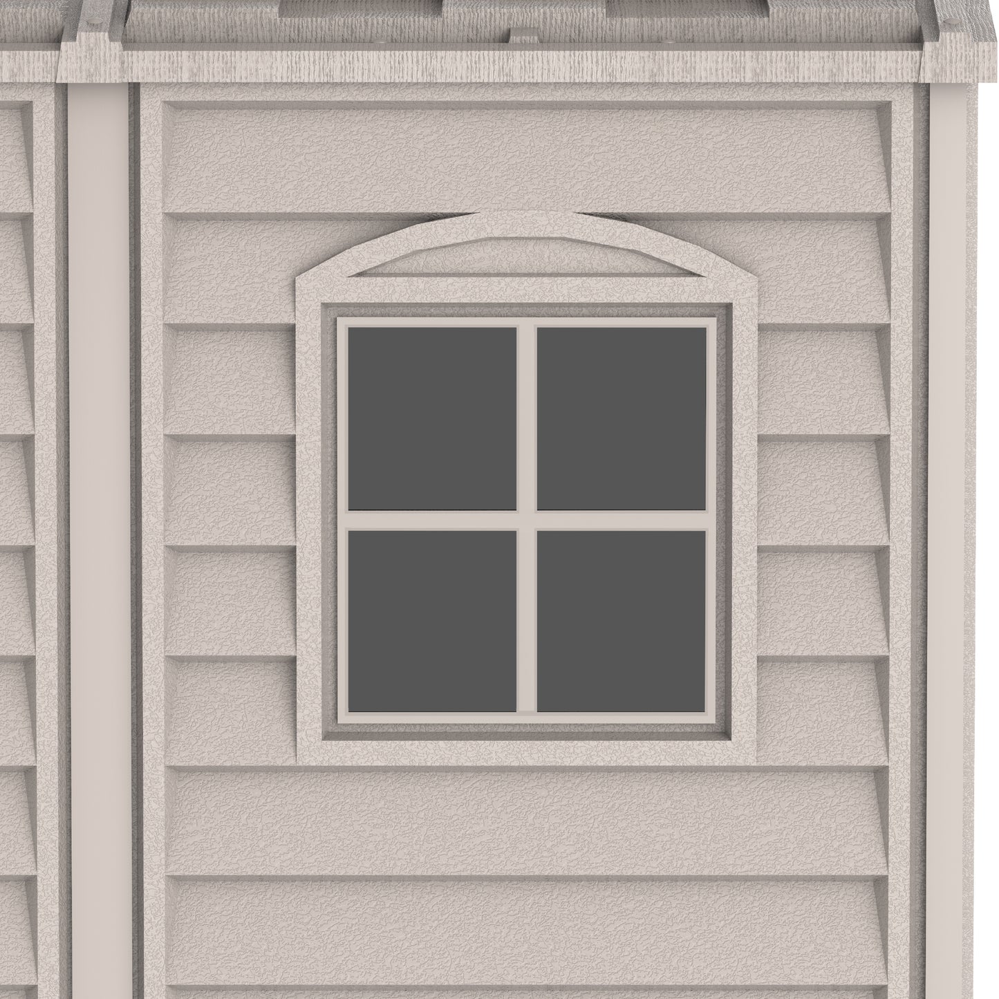 Cosmoplast 6x6ft Garden Walk in Shed