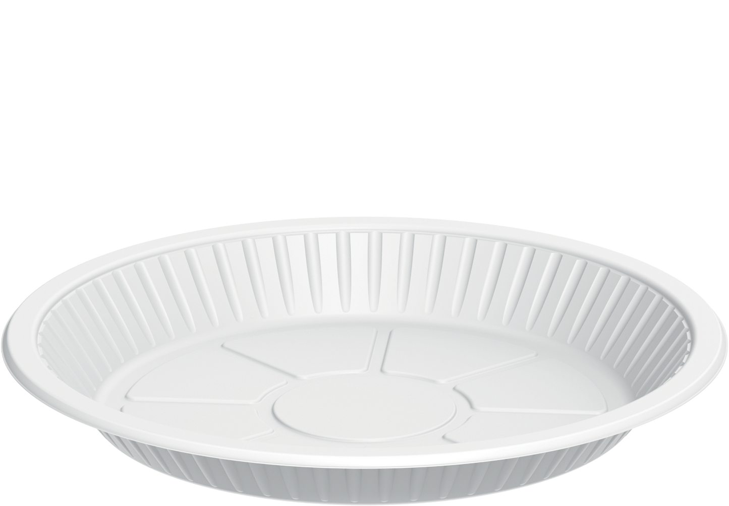 Wholesale Round 22cm Plastic Plates - Cosmoplast Oman
