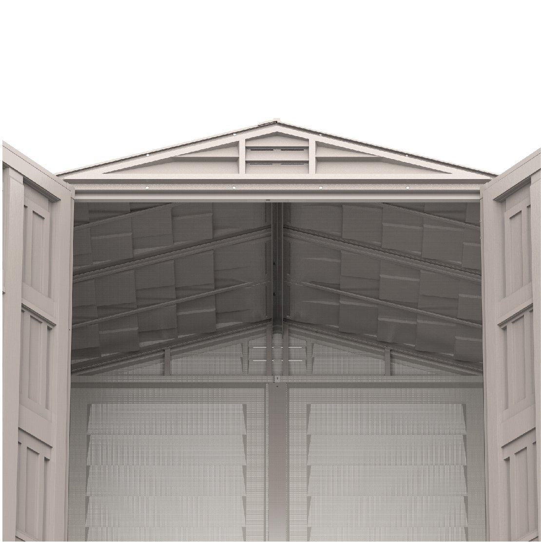 Cosmoplast 5x5 Ouytdoor Walk in Garden Shed