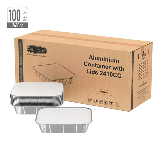 Wholesale Aluminum Containers 2410cc- Cosmoplast Oman