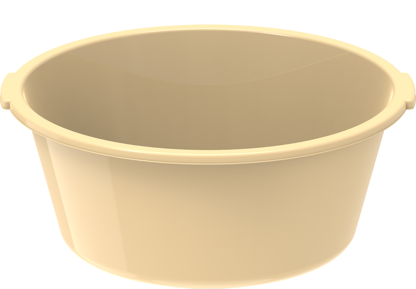 Plastic Deep Basin Tub 100L Ivory
