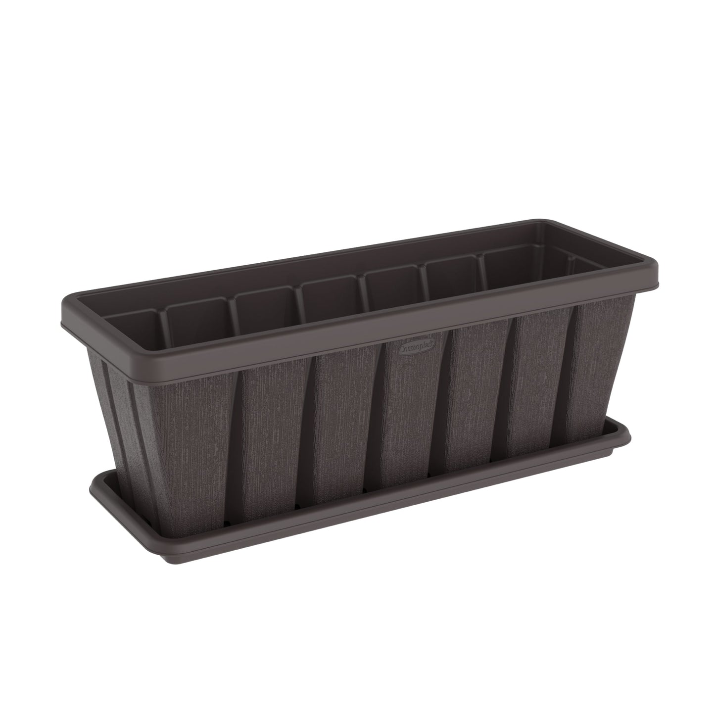 30" حوض زراعة سيدرجران مستطيل