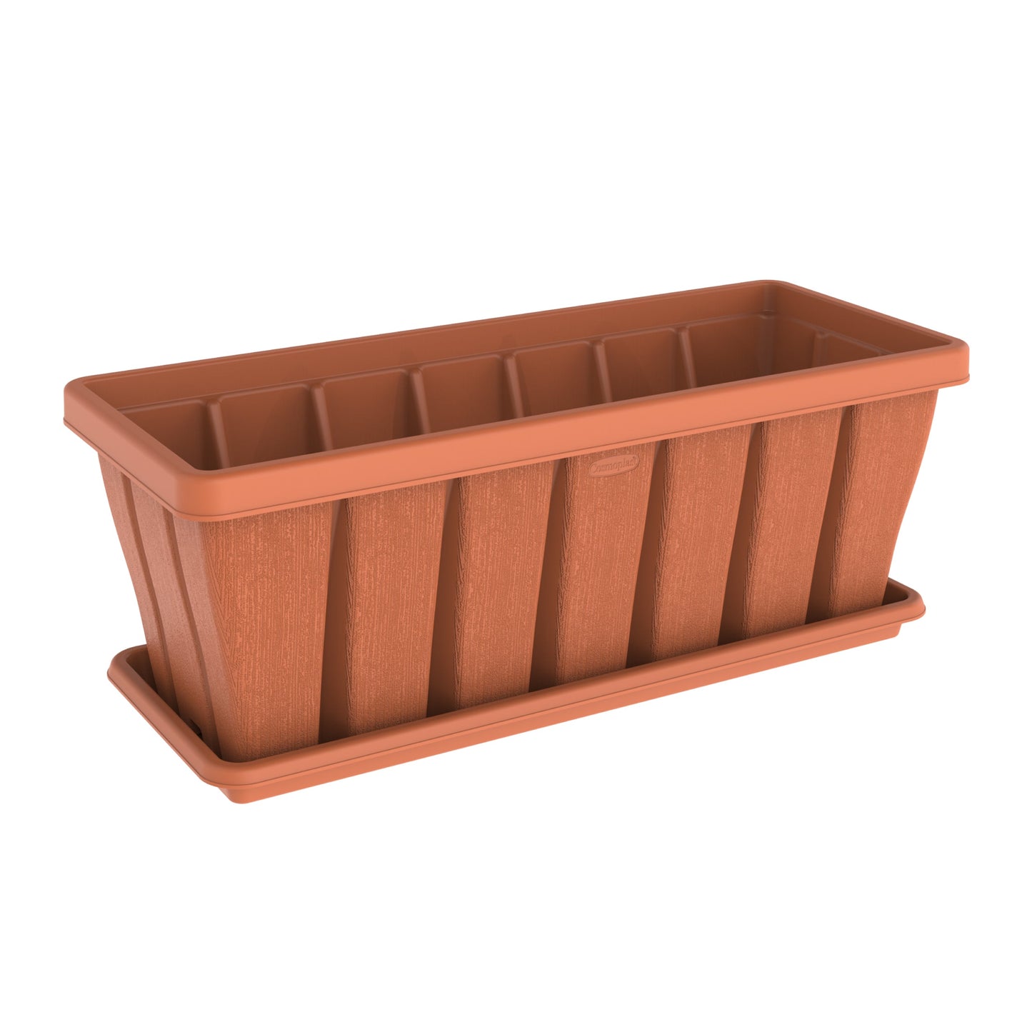 36" حوض زراعة سيدرجران مستطيل