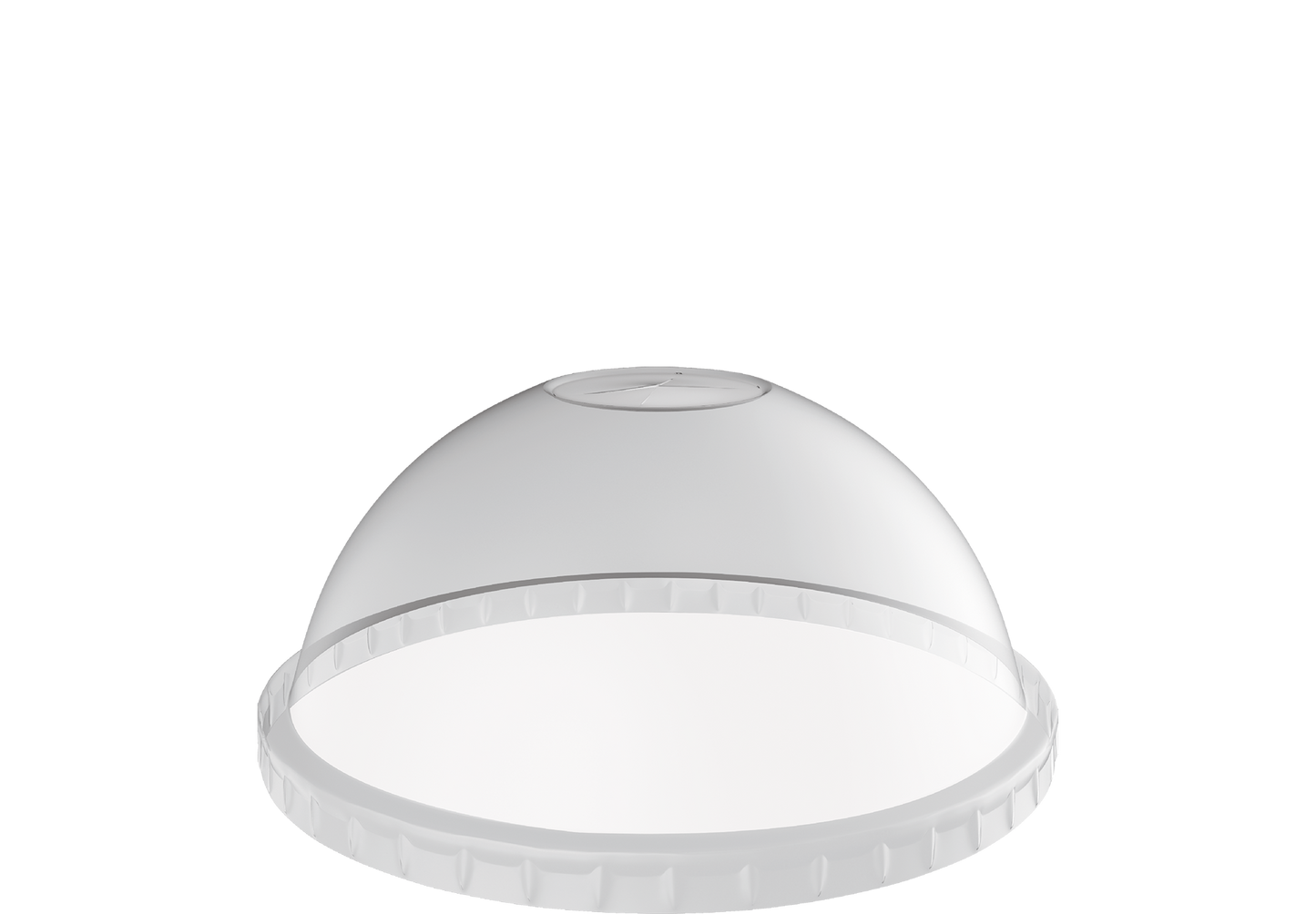 Wholesale Plastic Dome Lids 97mm for Plastic Cups- Cosmoplast Oman