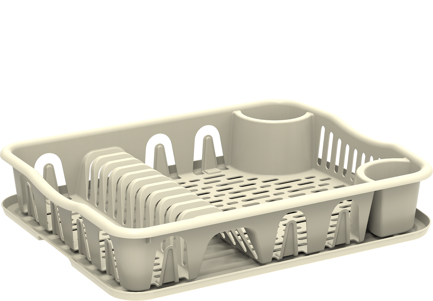 Large Dish Rack with Drainer