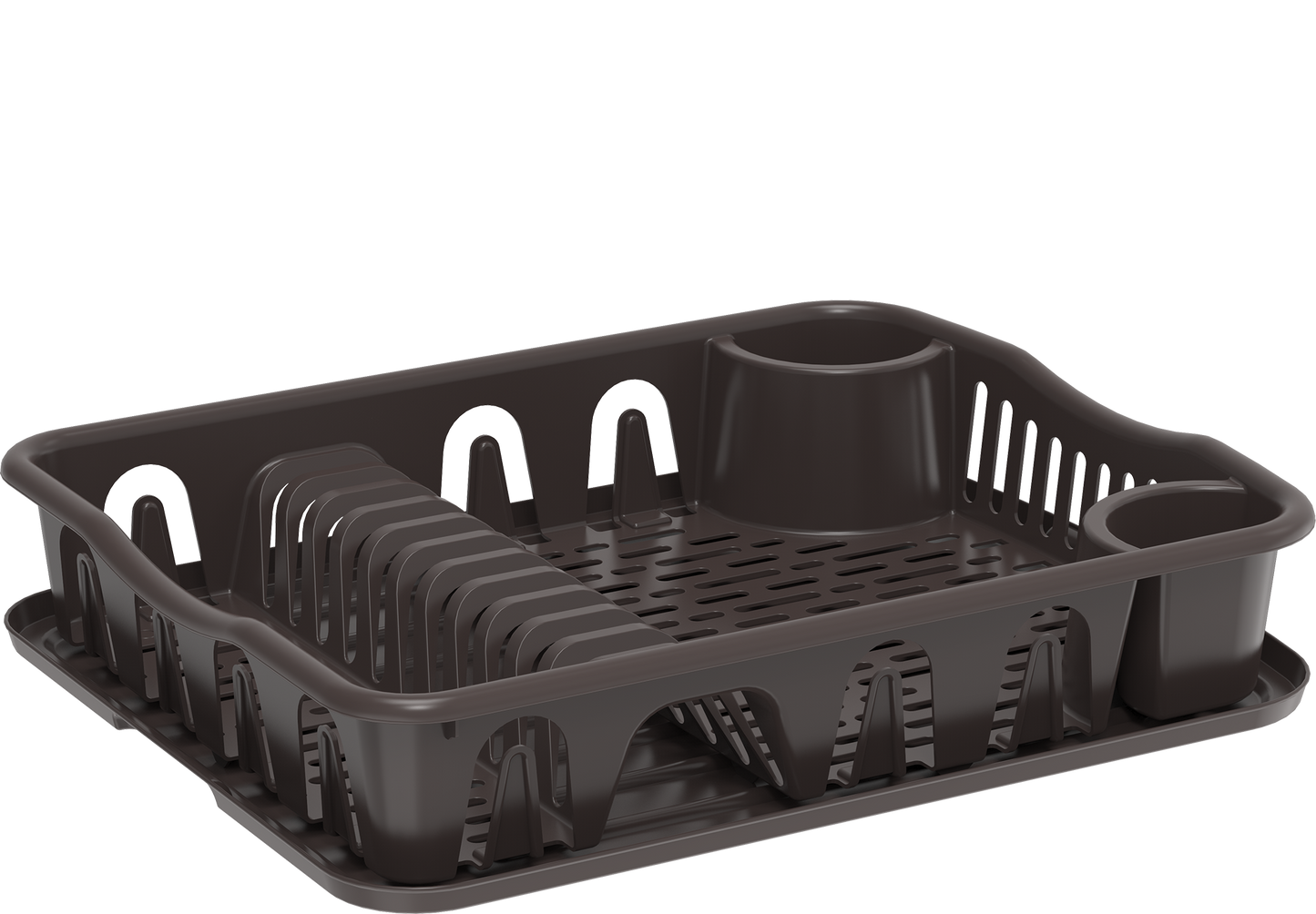 Large Dish Rack with Drainer