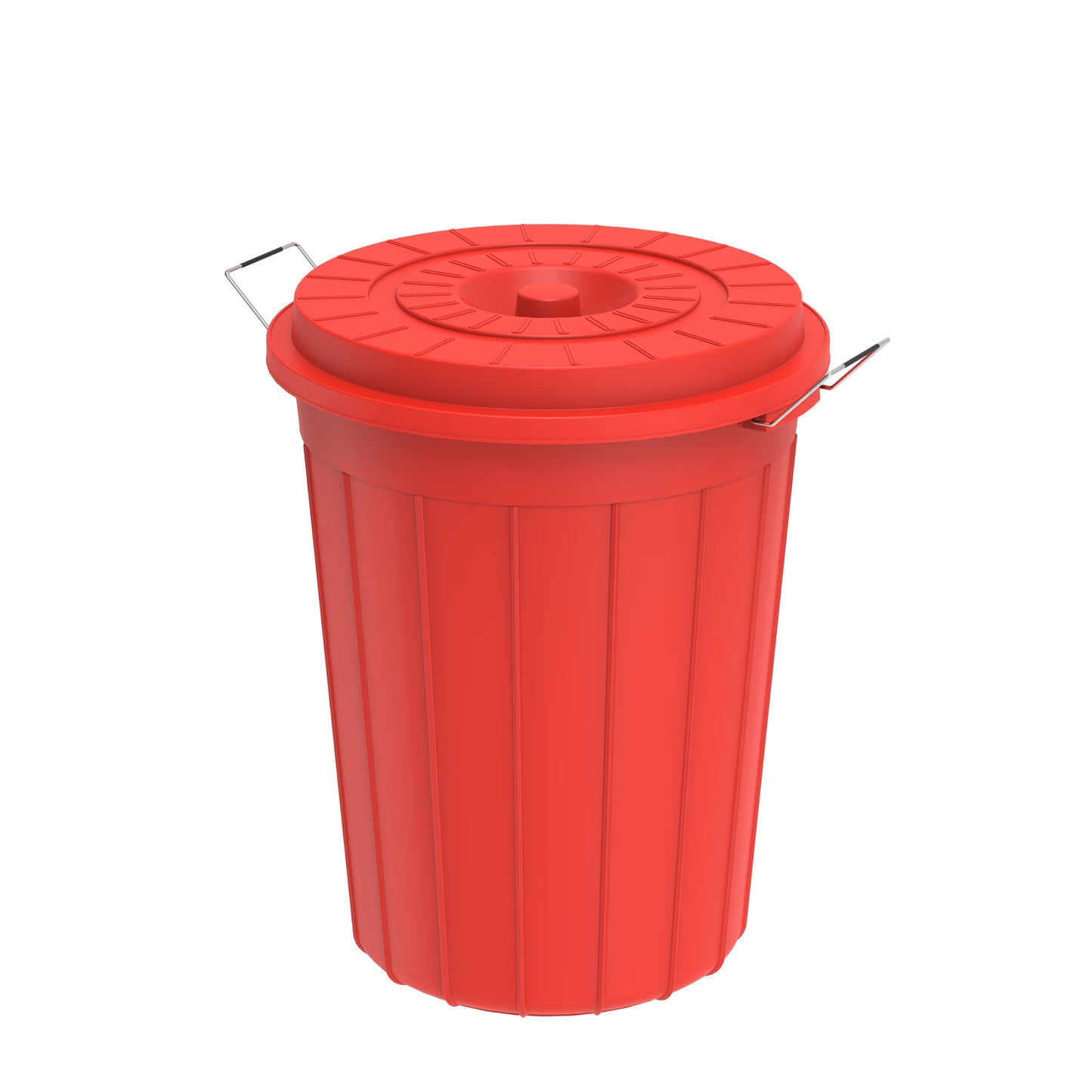 70L Round Plastic Drums with Lid