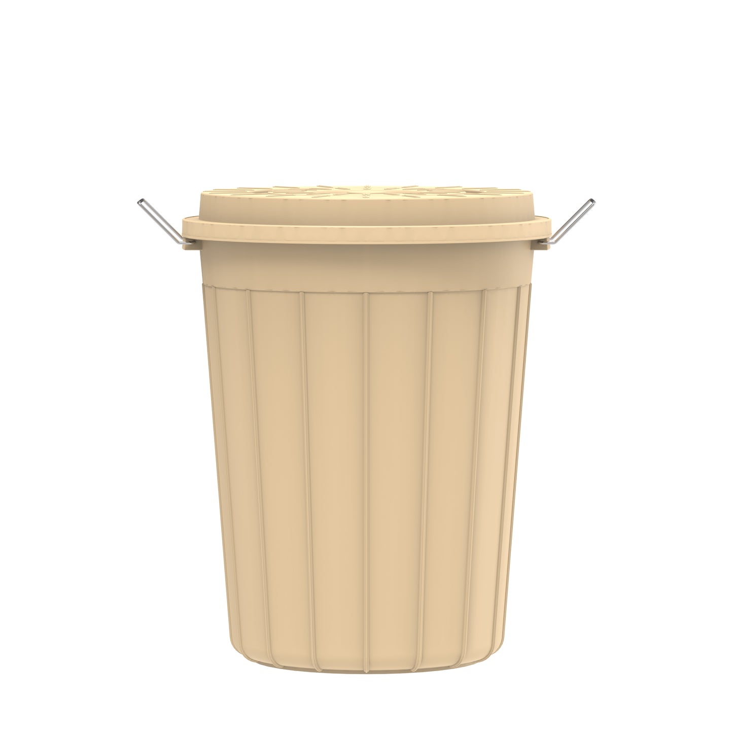 70L Round Plastic Drums with Lid