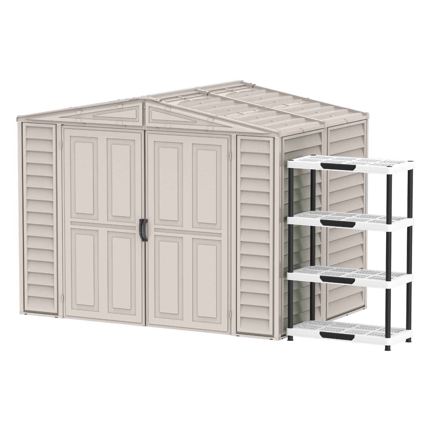 Cosmoplast Walk in Shed 8x6ft