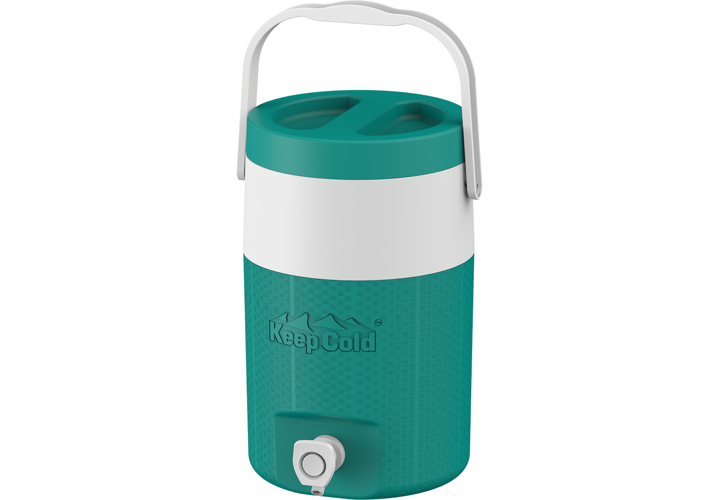 1 gallon keepcold water cooler teal green