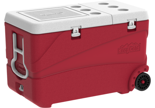 102L KeepCold Deluxe Icebox with Wheels