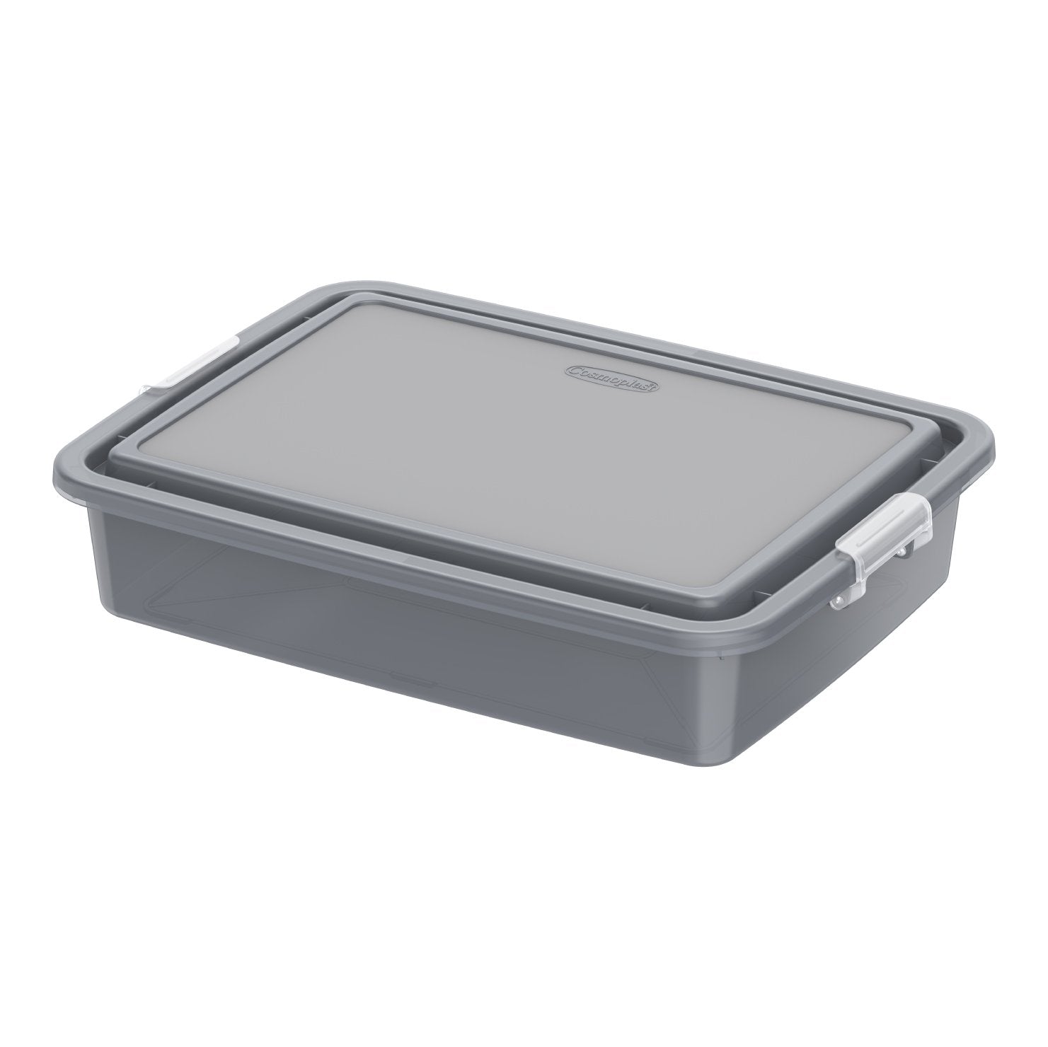 Buy Cosmoplast Plastic Storage Box With Wheels And Lockable Lid