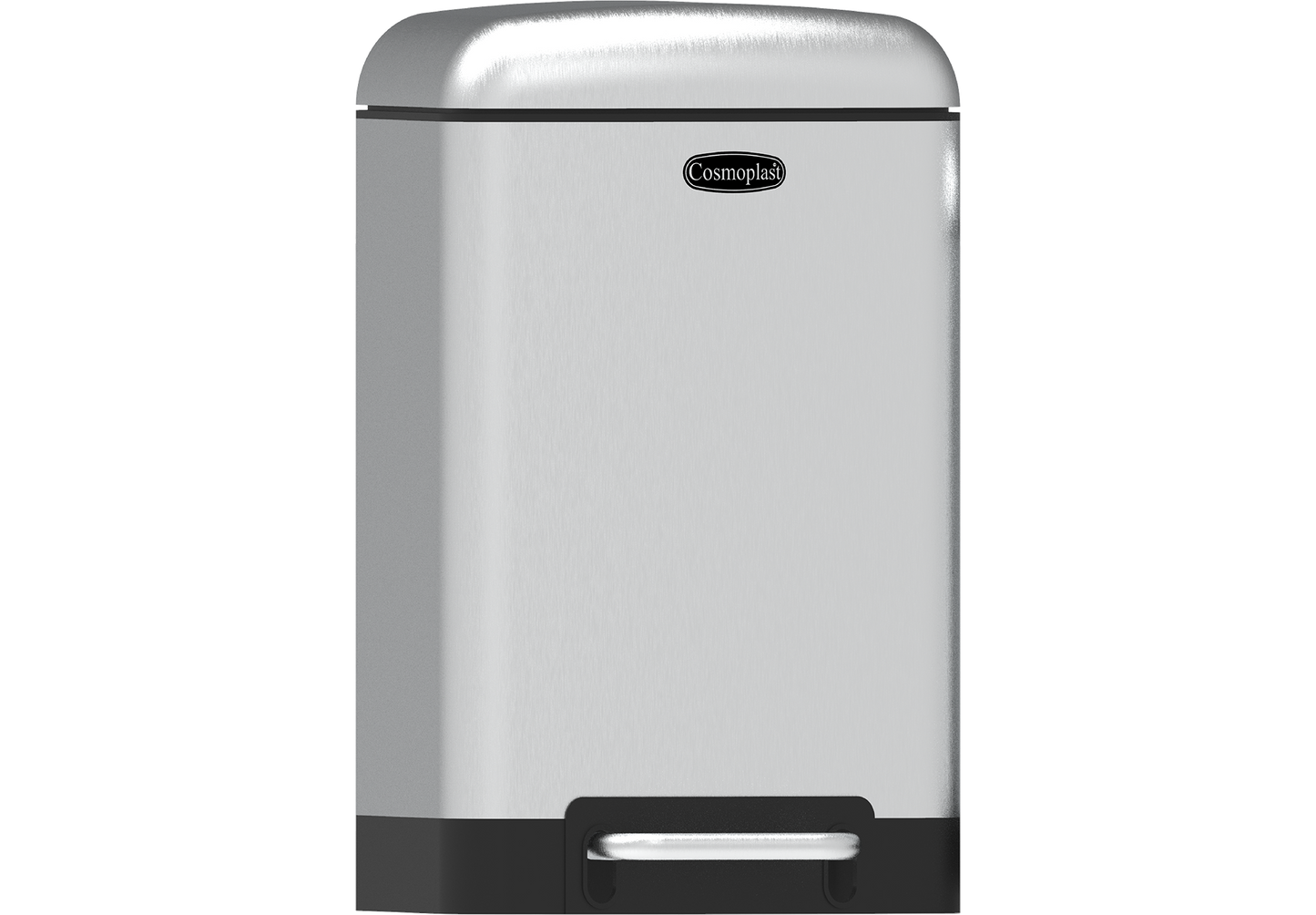 6L Lumina Steel Waste Bin with Pedal