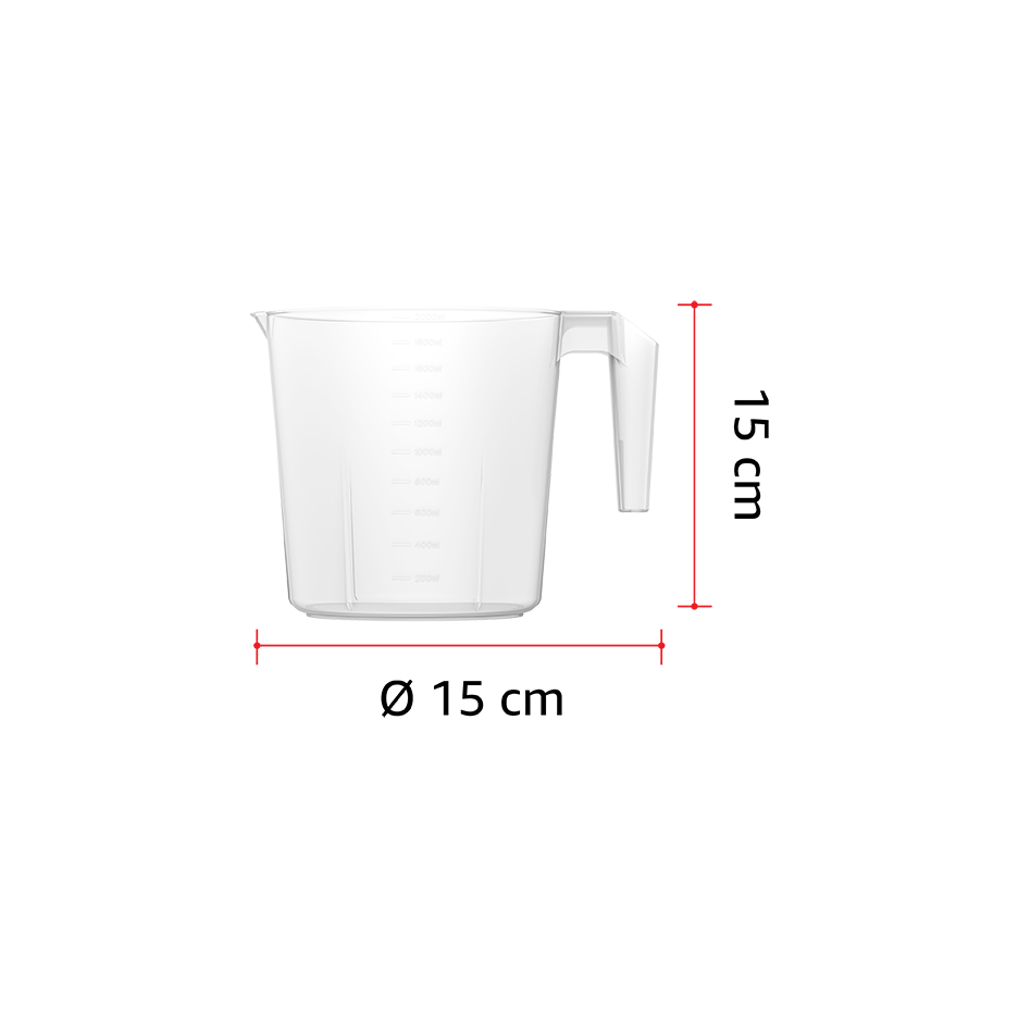 2L Plastic Mug