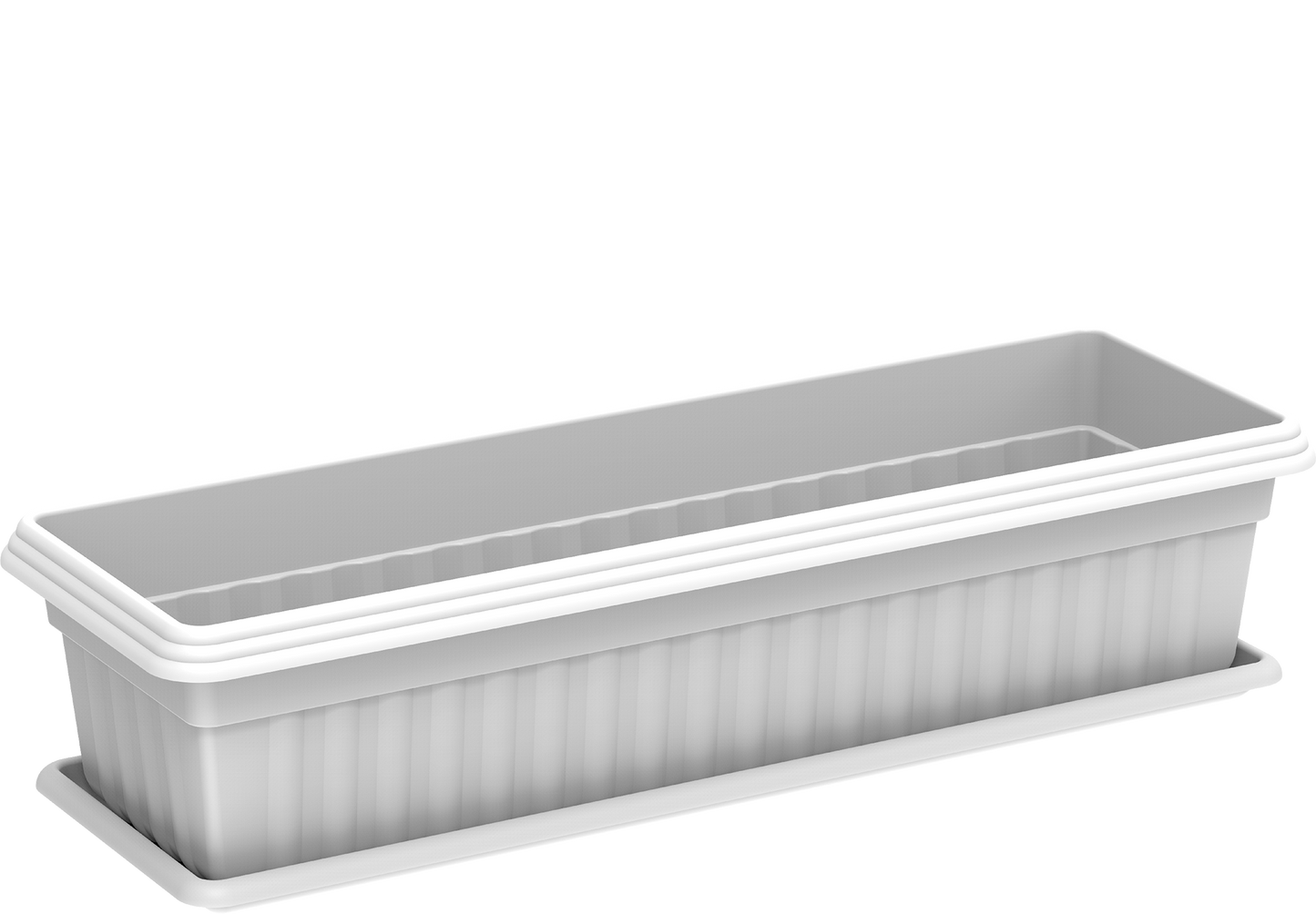 25" Large Exotica Planter with Tray