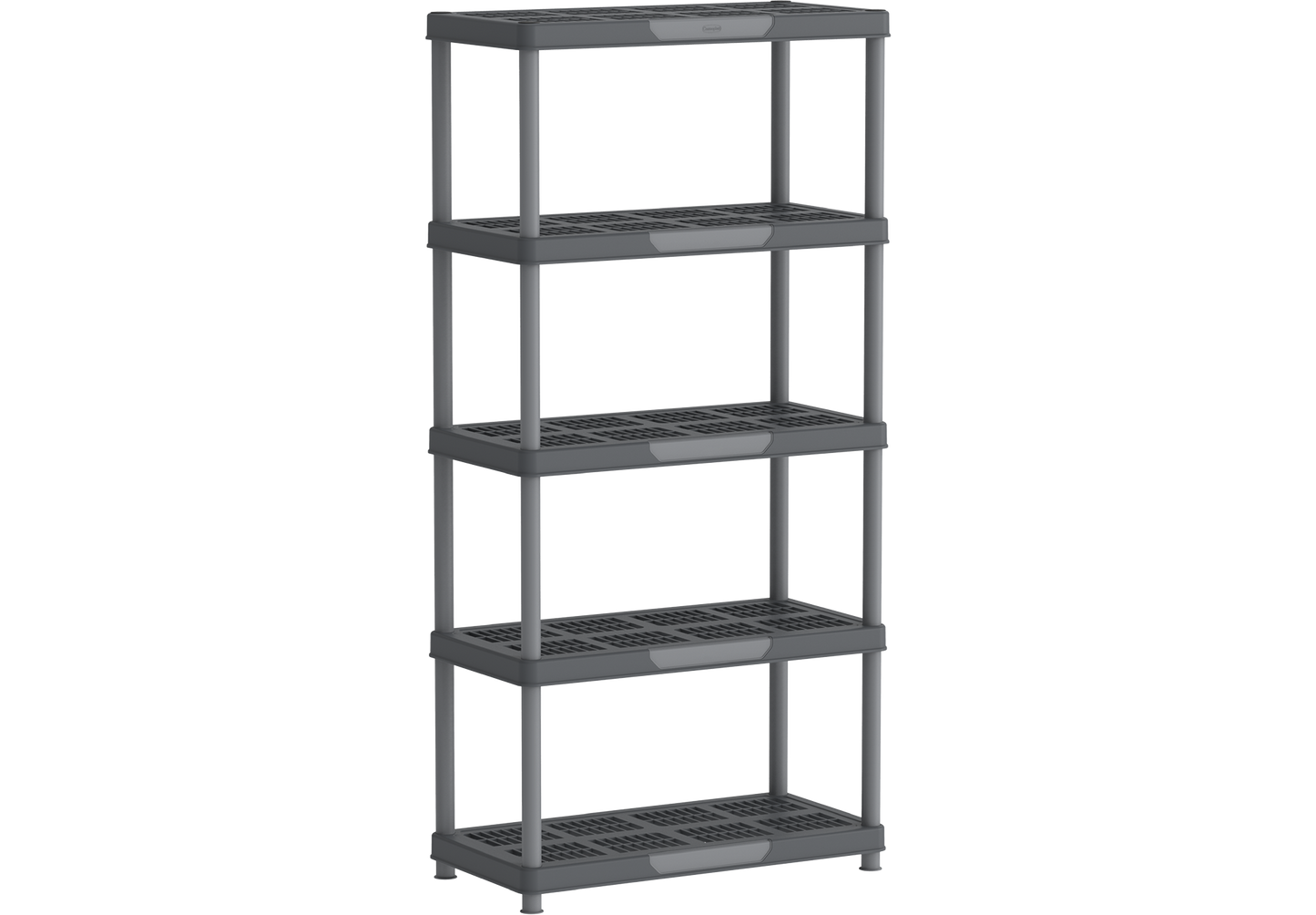 5 layer plastic rack