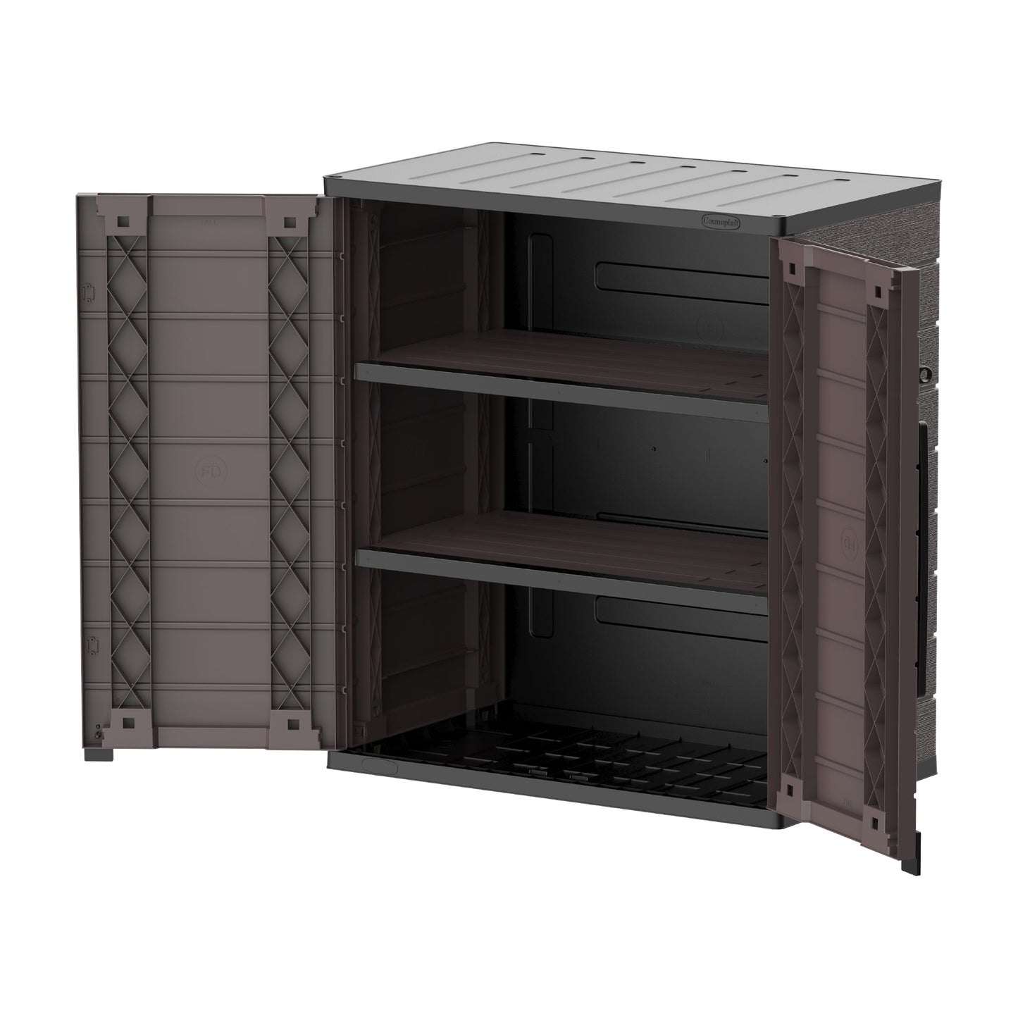 Cedargrain Vertical Storage Short Cabinet