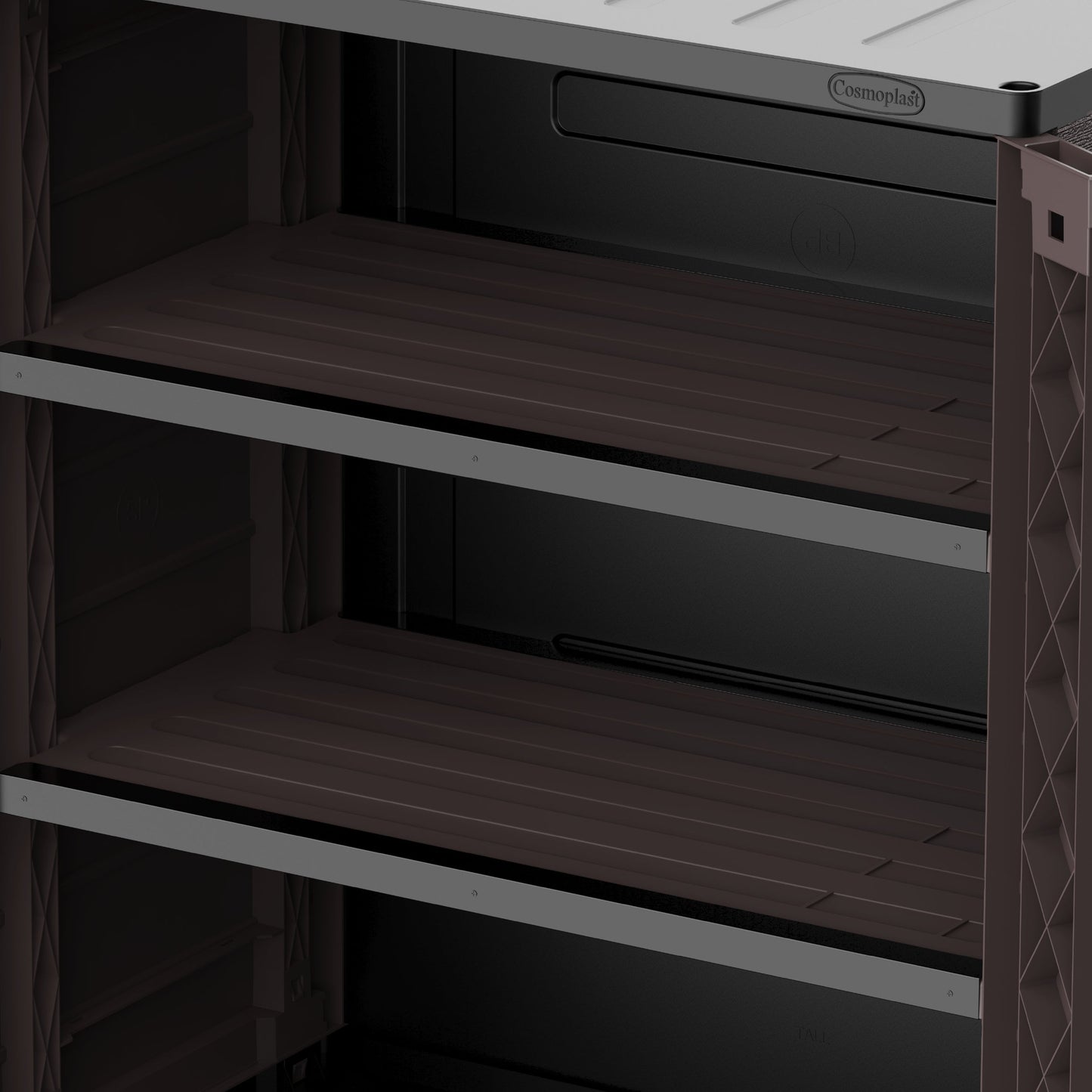 Cedargrain Vertical Storage Short Cabinet