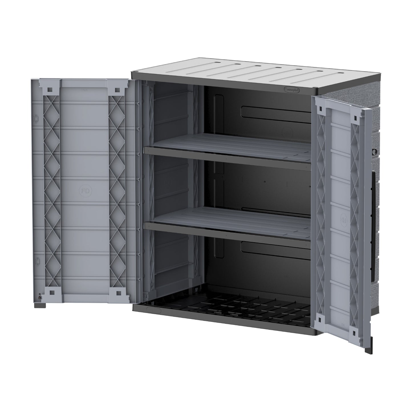 Cedargrain Vertical Storage Short Cabinet