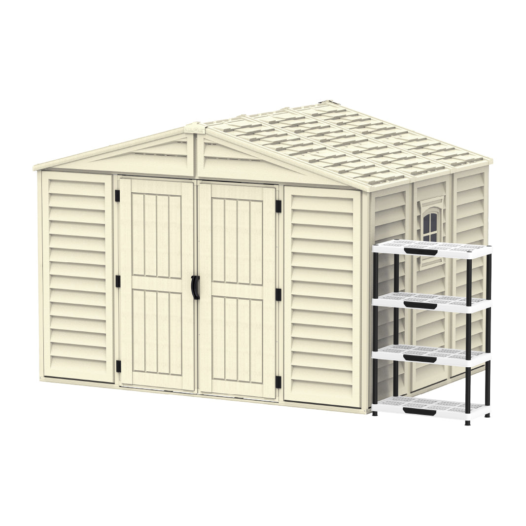 Outdoor & Garden Storage Shed- Cosmoplast