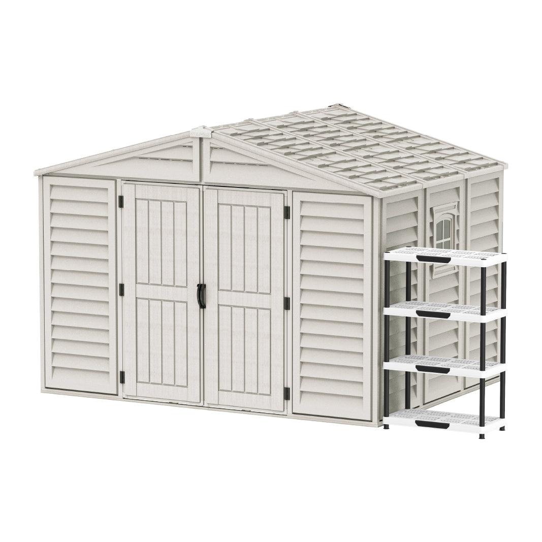 Outdoor & Garden Storage Shed- Cosmoplast