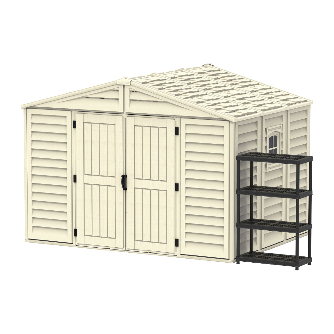 10.5x8ft Walk in Garden and outdoor shed
