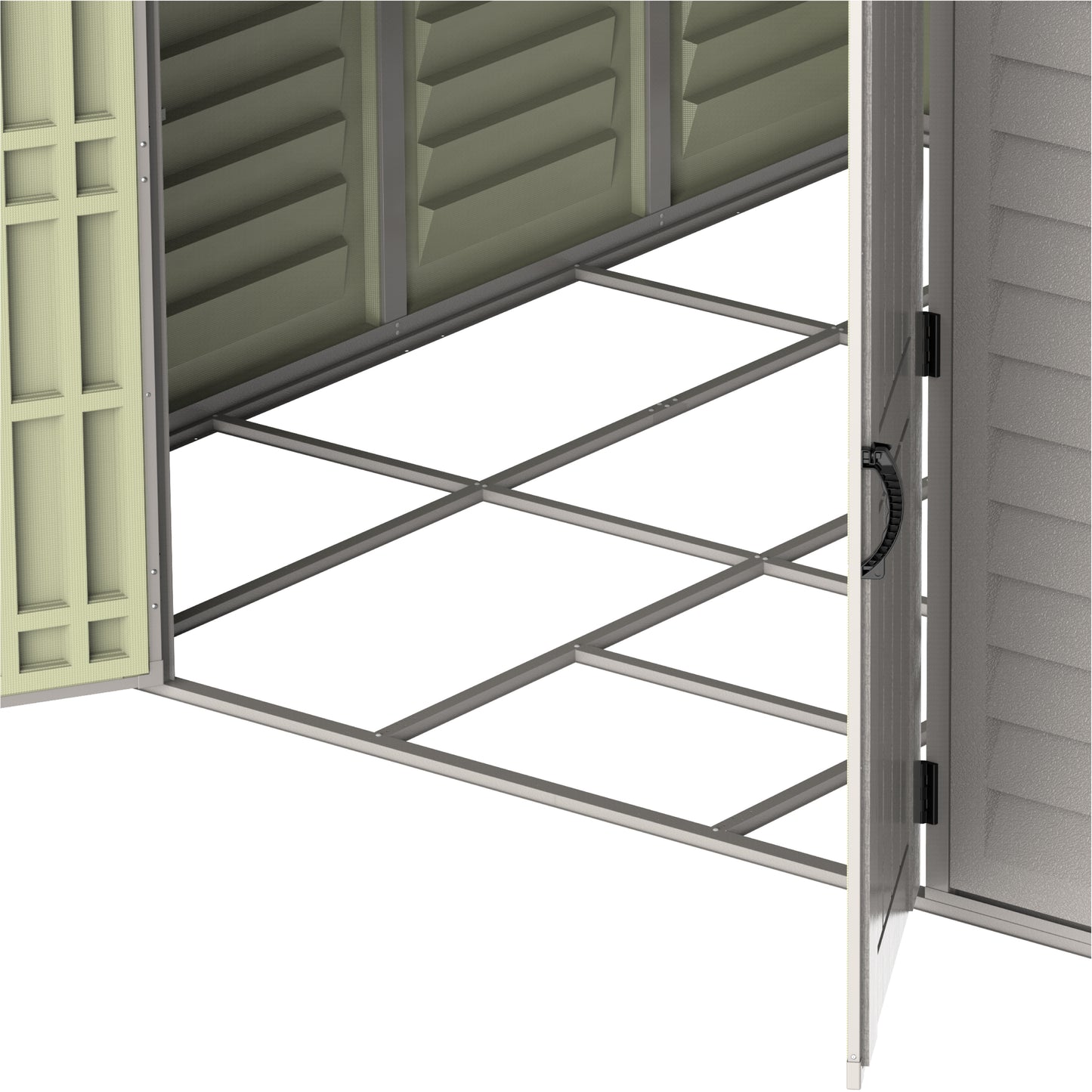 Outdoor Storage Shed 10.5x10ft- Cosmoplast Oman