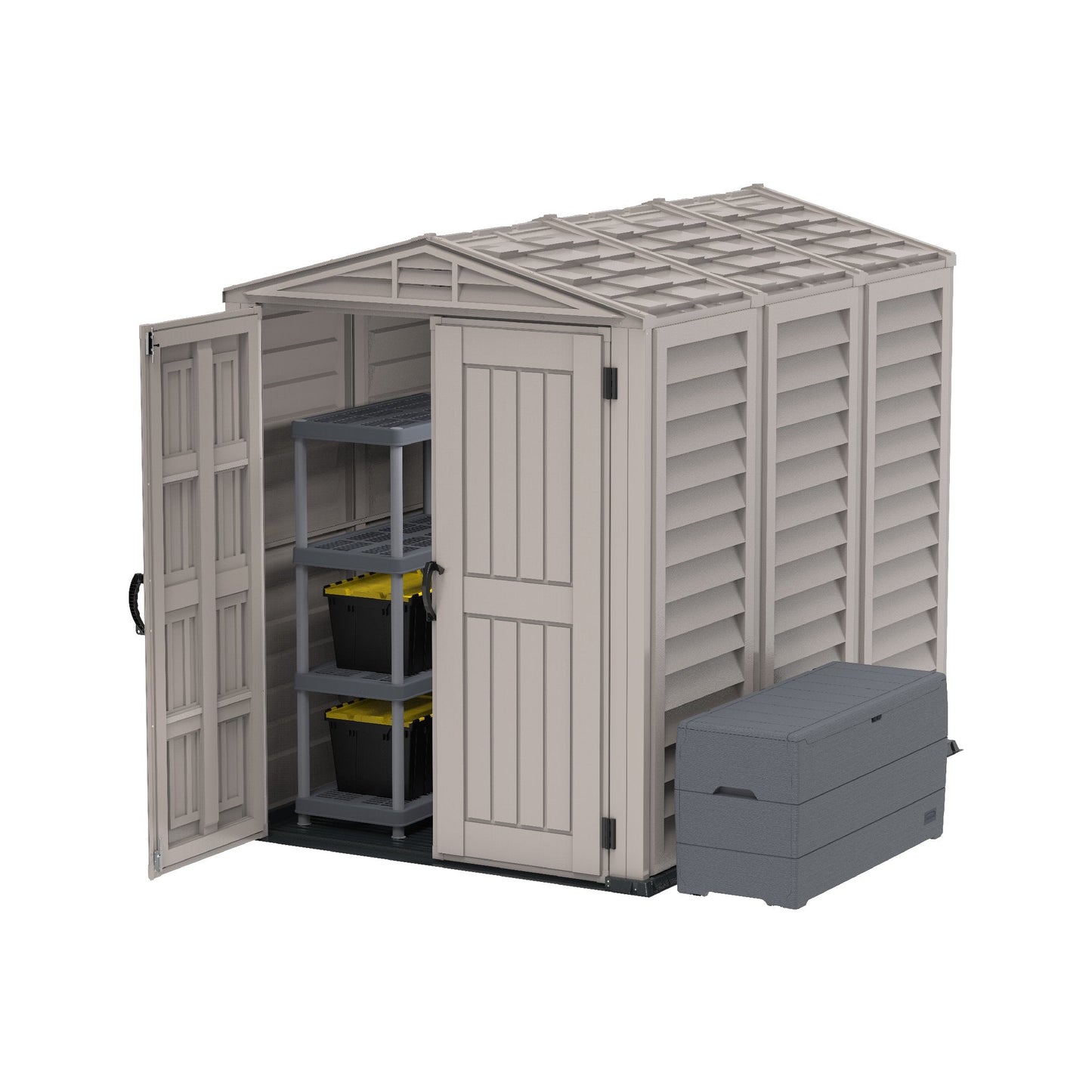 Cosmoplast Oman 5x8 Garden Walk in Shed