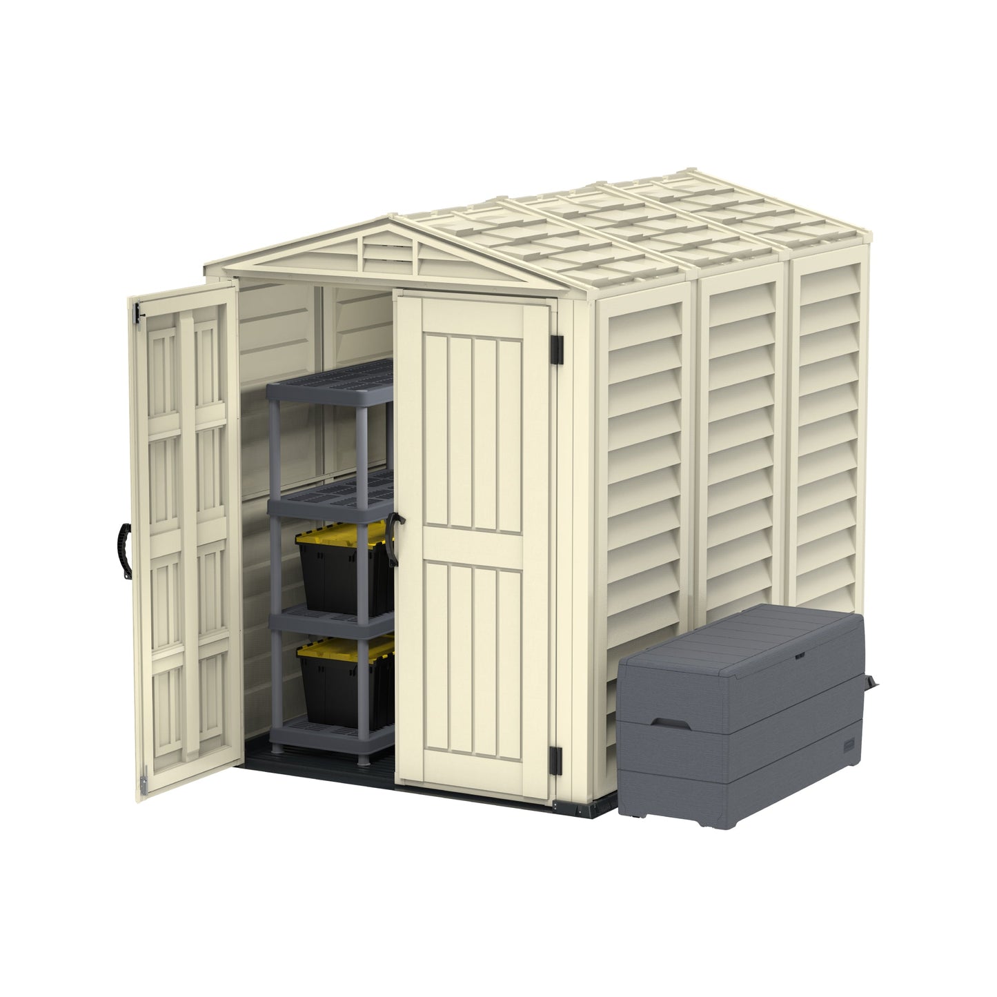 Cosmoplast Oman 5x8 Garden Walk in Shed