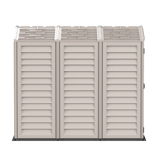 Cosmoplast Oman 5x8 Garden Walk in Shed