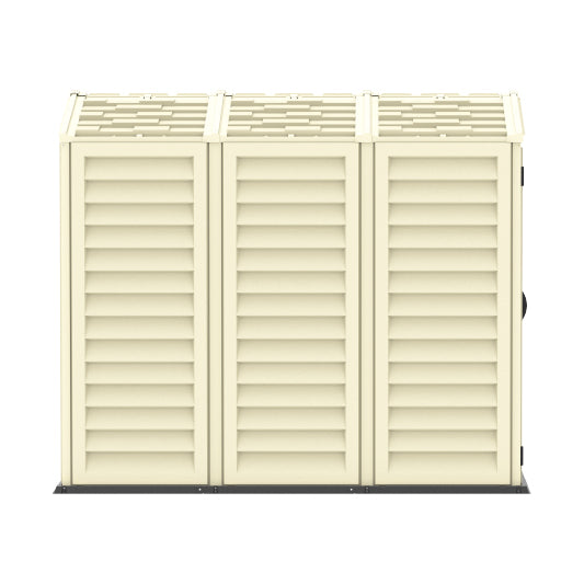 Cosmoplast Oman 5x8 Garden Walk in Shed