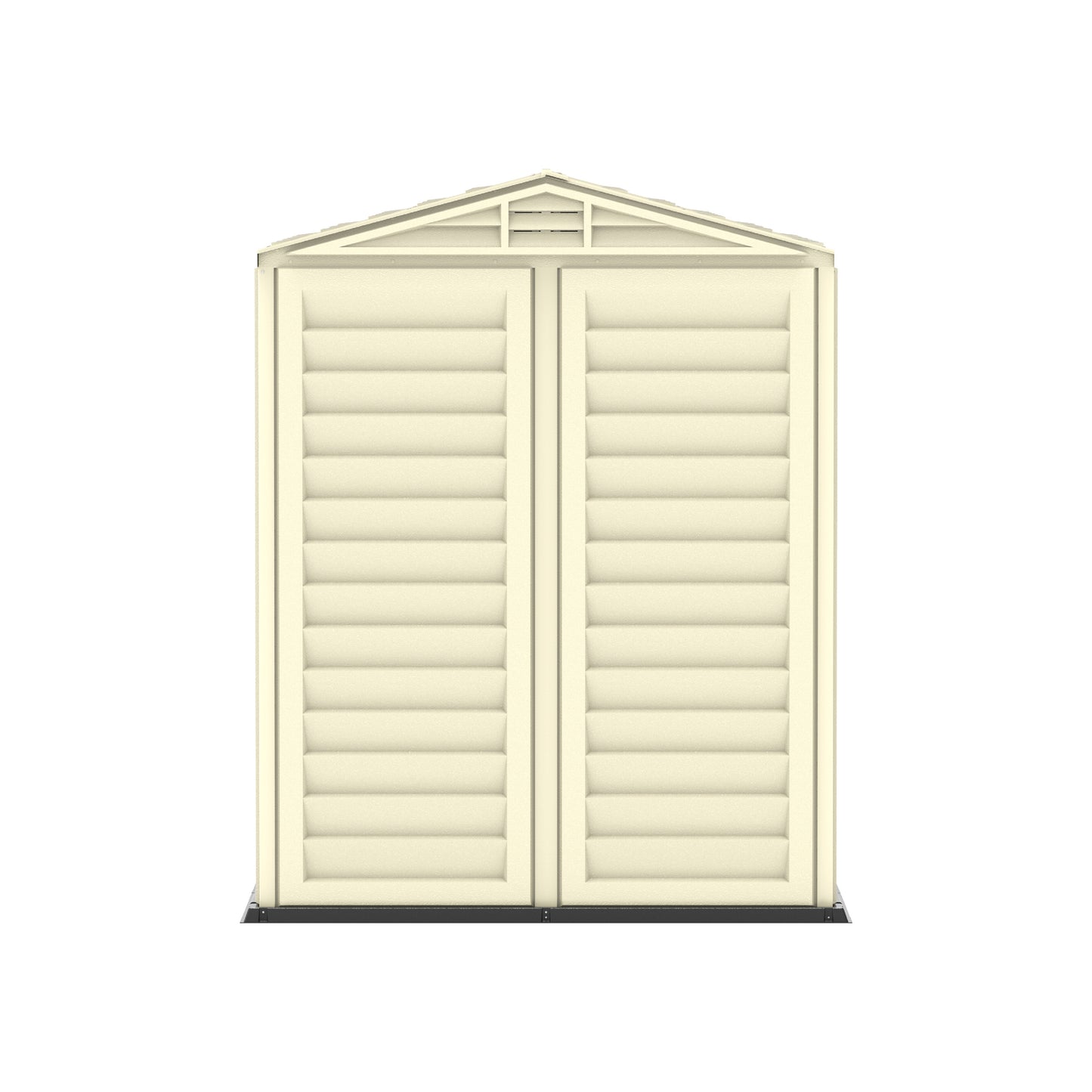 Cosmoplast 5x5 Ouytdoor Walk in Garden Shed