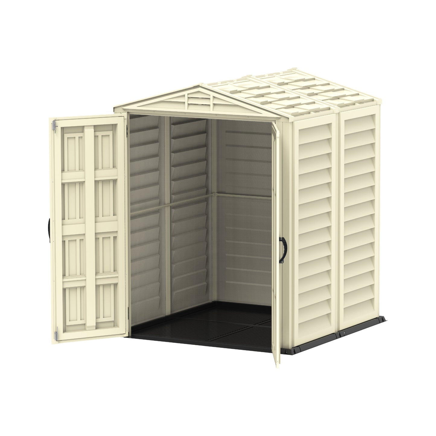 Cosmoplast 5x5 Ouytdoor Walk in Garden Shed