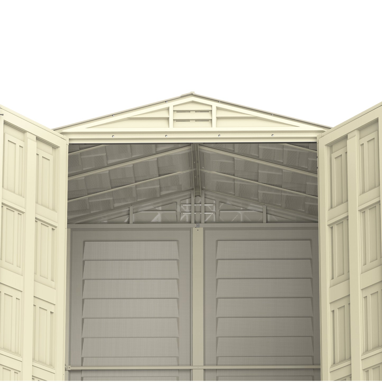 Cosmoplast 5x5 Ouytdoor Walk in Garden Shed