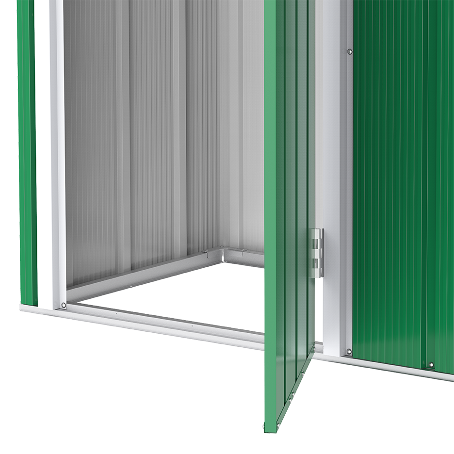 ECO 5x2ft Metal Storage Shed