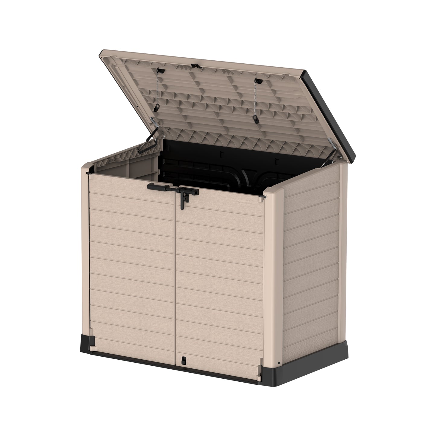 Cedargrain 1200L Small Storage Shed with Flat Lid