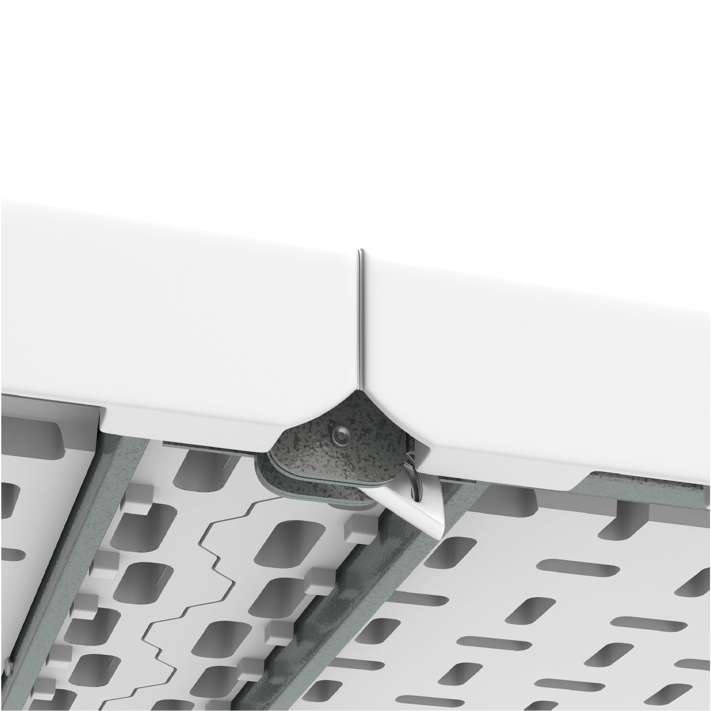 180 cm Folding Picnic Table with Steel Legs