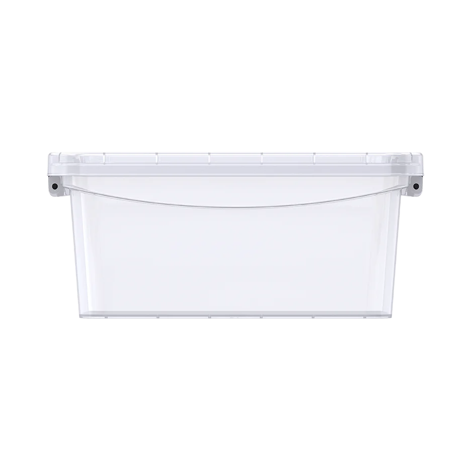 5L Clear Plastic Storage Box with Lockable Lid