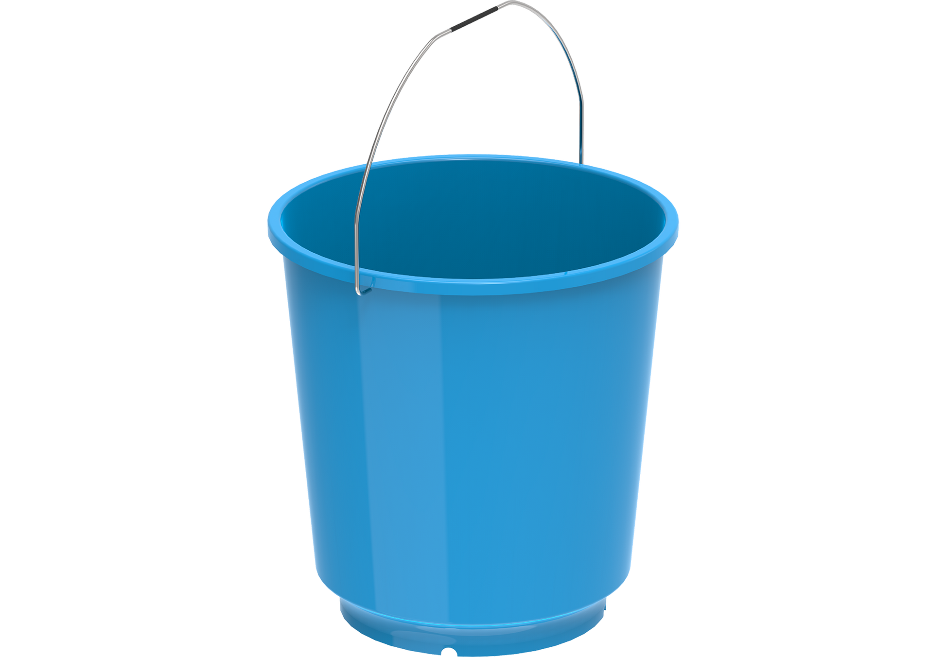 Plastic Round Bucket with Handle EX-70 18L Blue