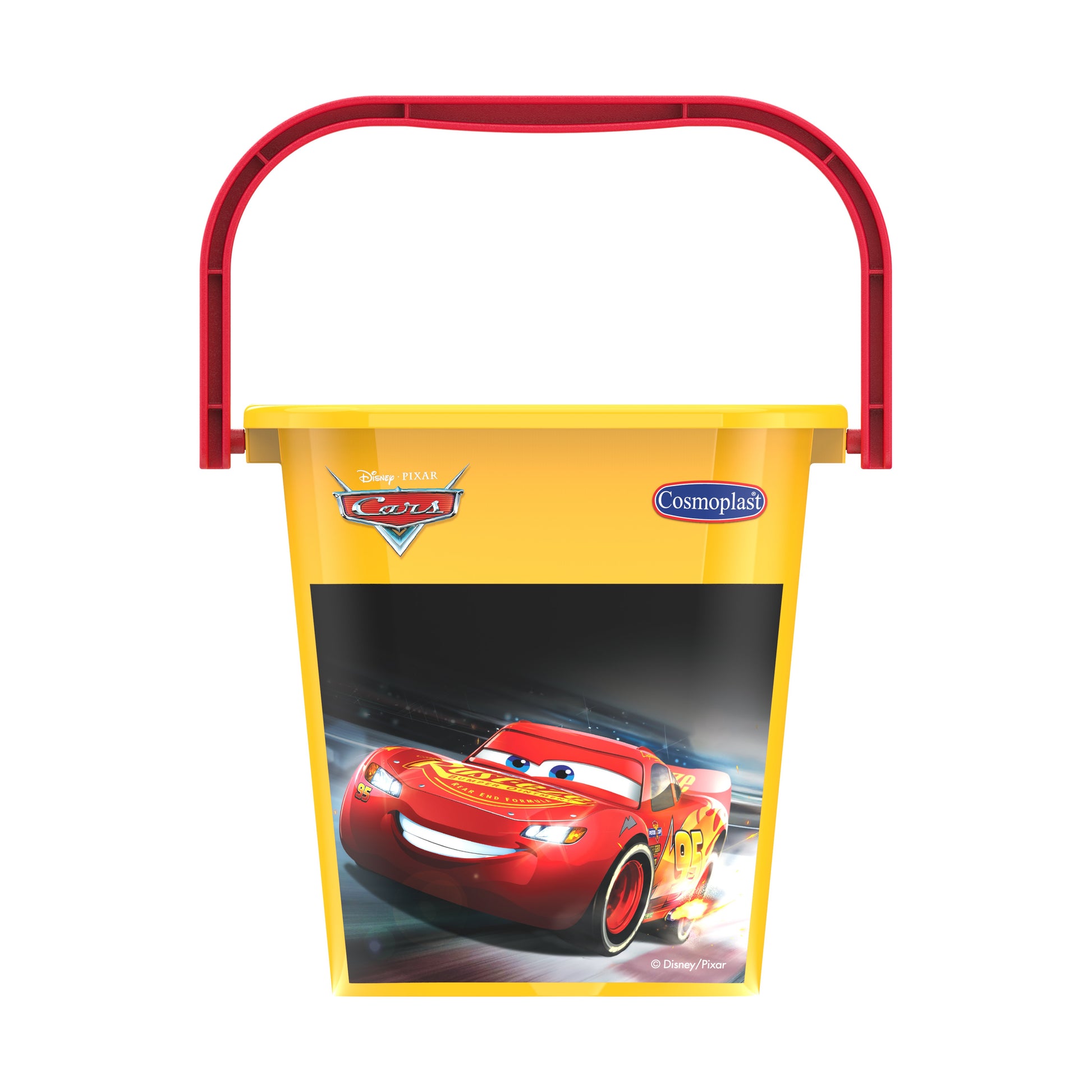 Cosmoplast Disney Pixar Cars Sand Bucket 3 Liters with Handle
