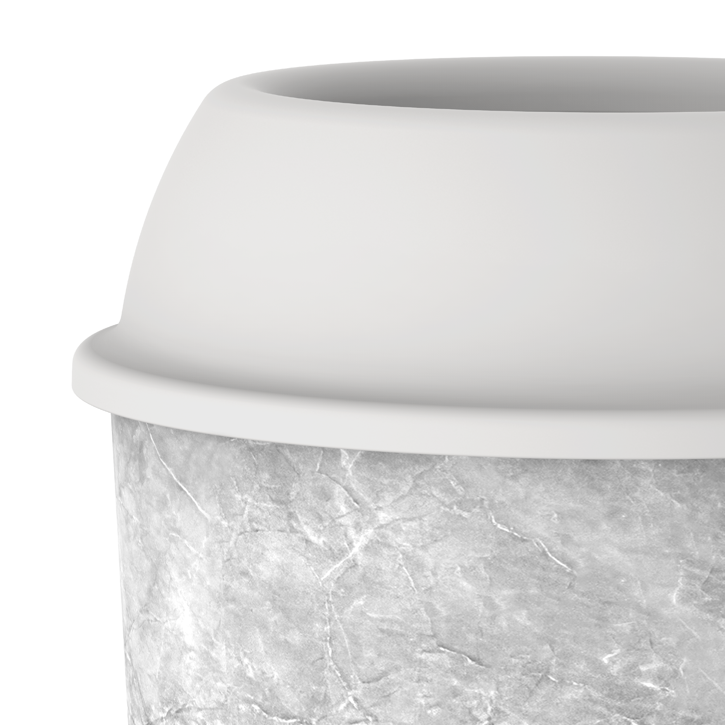 Ceramic 5L Round Dust Bin