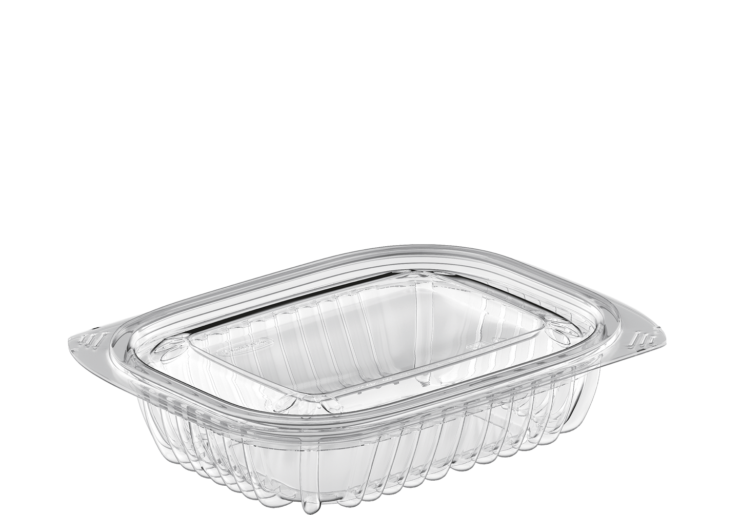 12 oz Carton of 250 Clear General Purpose Containers with Lids